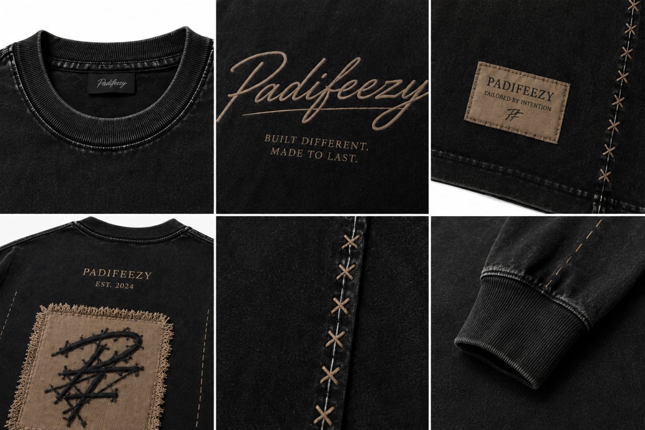 Padifeezy Signature Long Sleeve T-Shirt